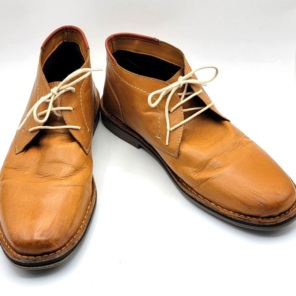 Steve‎ Madden Hestonn Leather Chukka Boot Size 12D #1346